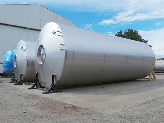 2 x 26,2m³; V2A; Drucktanks für Bier; 2.5 bar PED CE TüV; 10% Rx