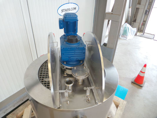 OR160840: 1 x 600L AISI316L Mischtank; Wärmetauscher; Isolierung