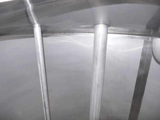 1 x 3.300L AISI 304L single jacketed vertical stainless-steel storage tank