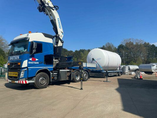 4 x neue vertikale Lagertanks aus polyester mit einem Fassungsvermögen von 42.000L