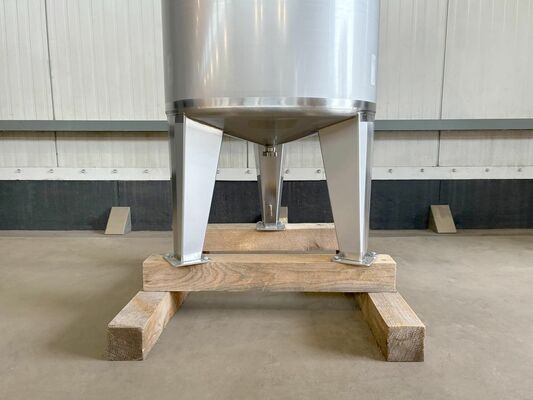 1 x cuve de mélange neuve verticale de 300L en acier inoxydable AISI316L.