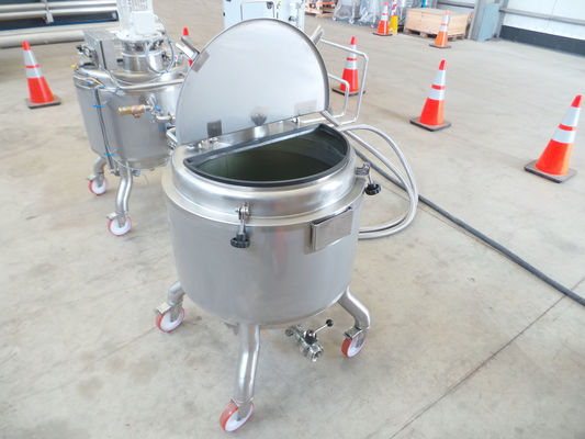 2 x 200L V4A; Mischbehälter mit elektrische Steuerung; Isoliert; Wärmetauscher; Heizaggregat