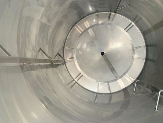 1 x New 15.300L stainless-steel AISI304L vertical mixing tank.