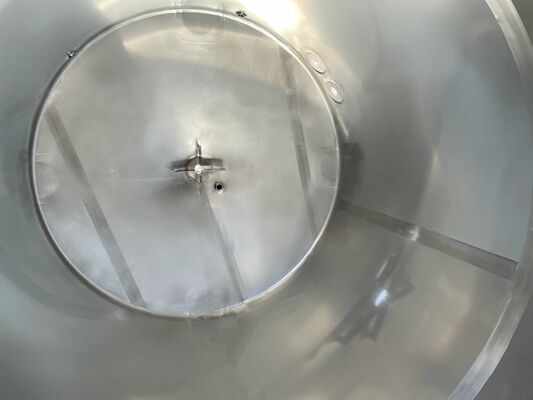 2 x Neue 7.000L-Edelstahl-vertikale Lagertanks aus AISI316L