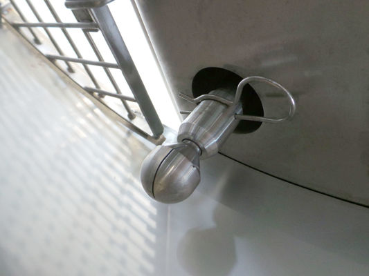 OR160840: 1 x 600L AISI316L Mischtank; Wärmetauscher; Isolierung