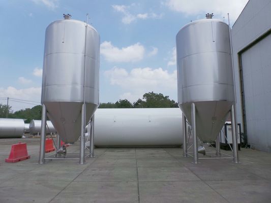 8 x 27,8m³; AISI304; CCT beer fermenters; PED CE TüV; 10% Rx & 2 x 26,2m³: AISI304 BBT bright beer tanks; PED CE TüV; 10% Rx