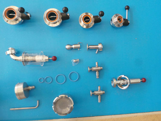 8 x 27,8m³; AISI304; CCT beer fermenters; PED CE TüV; 10% Rx & 2 x 26,2m³: AISI304 BBT bright beer tanks; PED CE TüV; 10% Rx