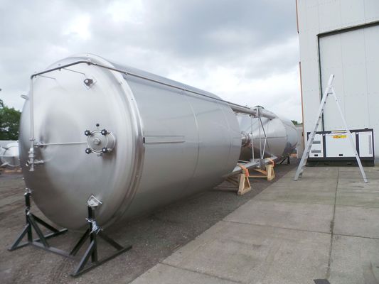 8 x 27,8m³; AISI304; CCT beer fermenters; PED CE TüV; 10% Rx & 2 x 26,2m³: AISI304 BBT bright beer tanks; PED CE TüV; 10% Rx