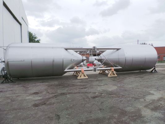 8 x 27,8m³; AISI304; CCT beer fermenters; PED CE TüV; 10% Rx & 2 x 26,2m³: AISI304 BBT bright beer tanks; PED CE TüV; 10% Rx