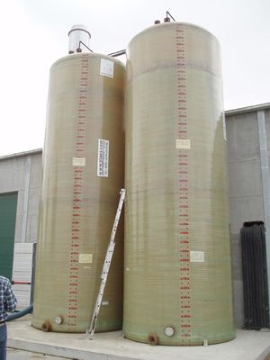 Polyesteren vloeistof tanks voor de landbouw