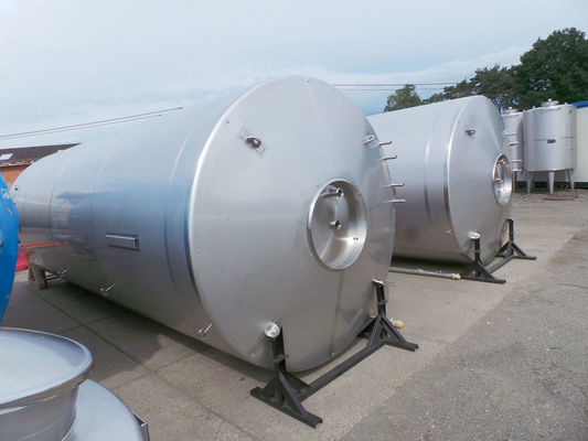2 x 26,2m³; V2A; Drucktanks für Bier; 2.5 bar PED CE TüV; 10% Rx