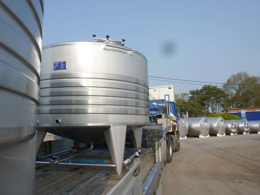 General overview for fermentation tanks