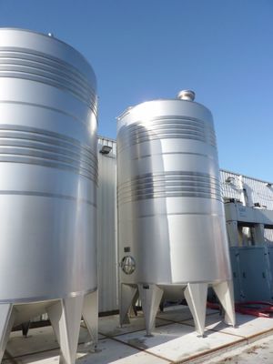 General overview for fermentation tanks