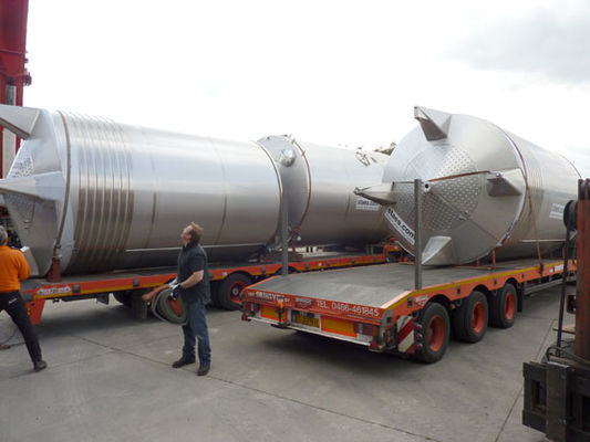 General overview for fermentation tanks