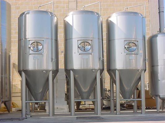 General overview for fermentation tanks