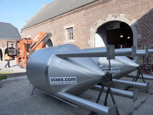 General overview for fermentation tanks