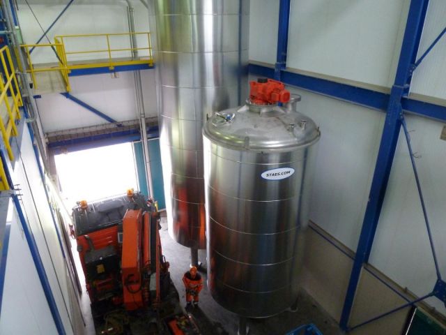 Projekt 1 X 30m³ & 1 X 60m³ AISI 304