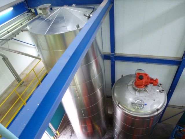 Projekt 1 X 30m³ & 1 X 60m³ AISI 304