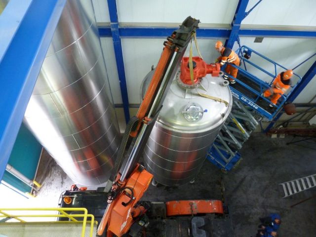 Projekt 1 X 30m³ & 1 X 60m³ AISI 304