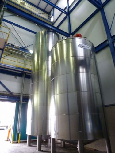 Projekt 1 X 30m³ & 1 X 60m³ AISI 304