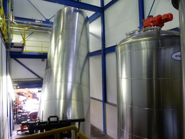 Projekt 1 X 30m³ & 1 X 60m³ AISI 304