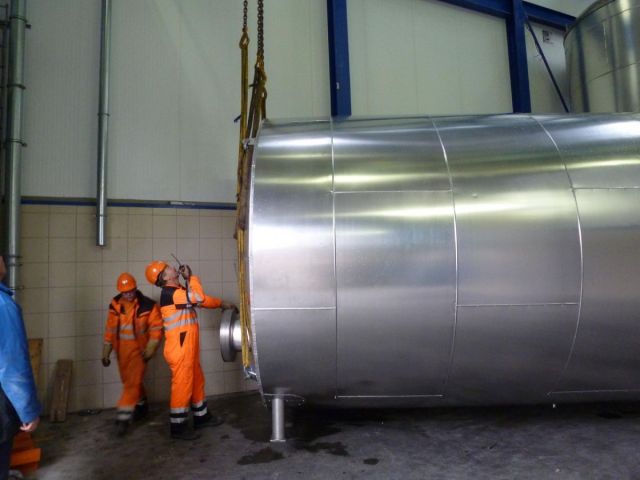 Projekt 1 X 30m³ & 1 X 60m³ AISI 304