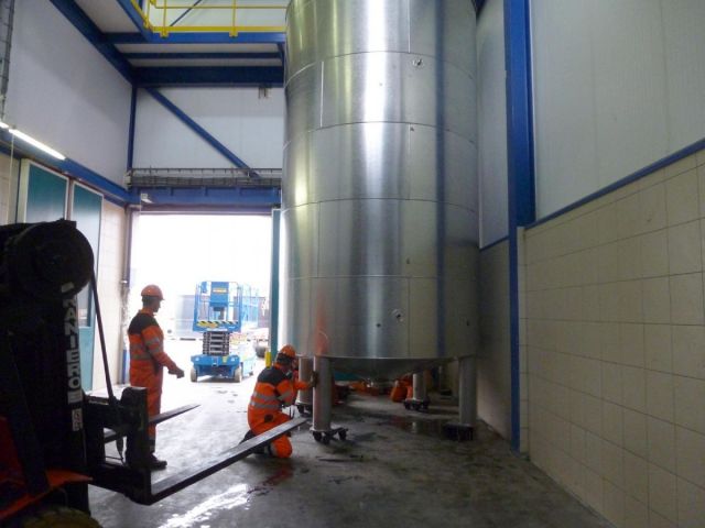 Projekt 1 X 30m³ & 1 X 60m³ AISI 304