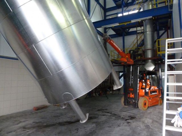 Projekt 1 X 30m³ & 1 X 60m³ AISI 304