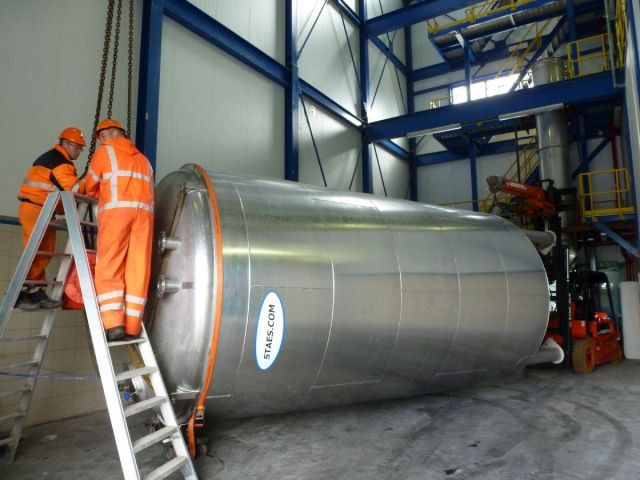 Projekt 1 X 30m³ & 1 X 60m³ AISI 304