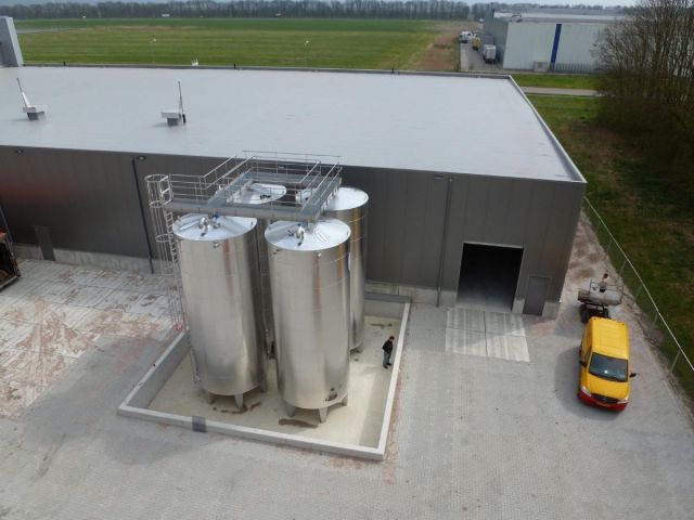 Project 4 x 50 m³ AISI 304