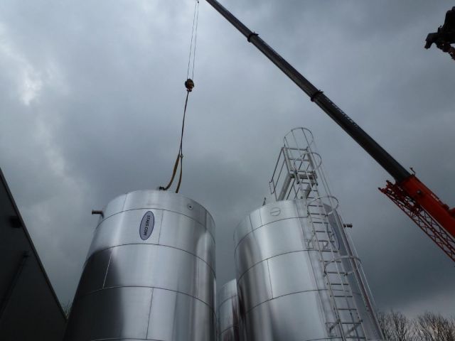 Project 4 x 50 m³ AISI 304