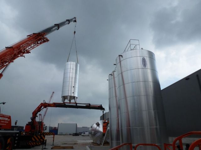 Project 4 x 50 m³ AISI 304