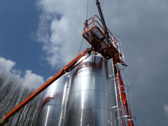 Project 4 x 50 m³ AISI 304