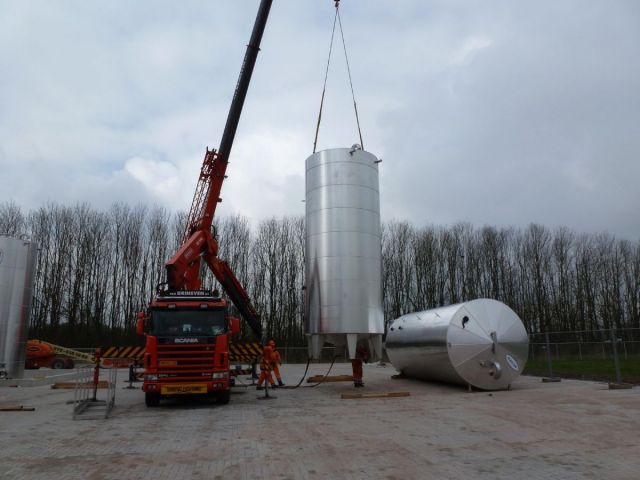 Project 4 x 50 m³ AISI 304