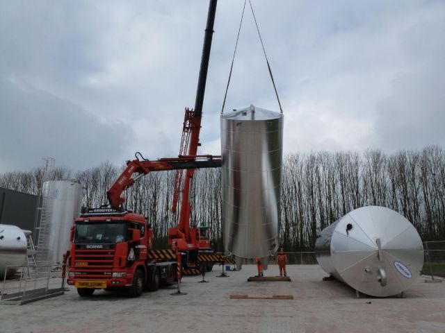 Project 4 x 50 m³ AISI 304