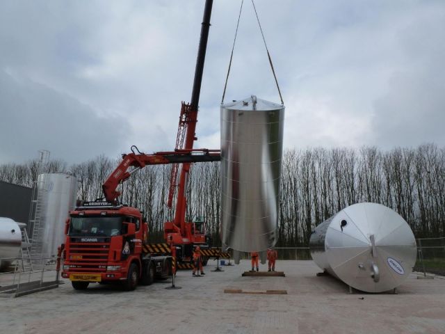 Project 4 x 50 m³ AISI 304