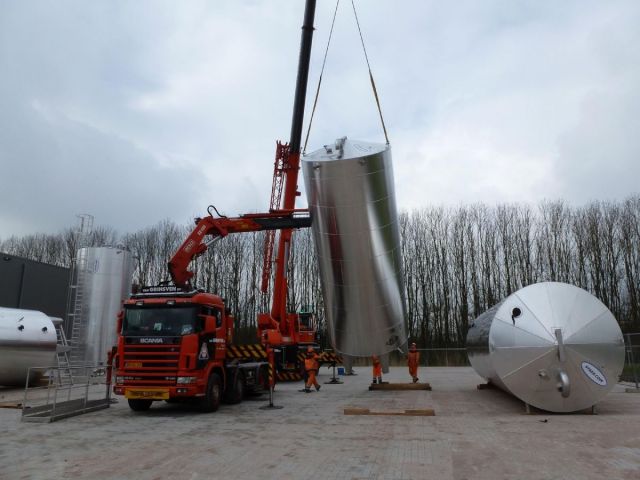 Project 4 x 50 m³ AISI 304