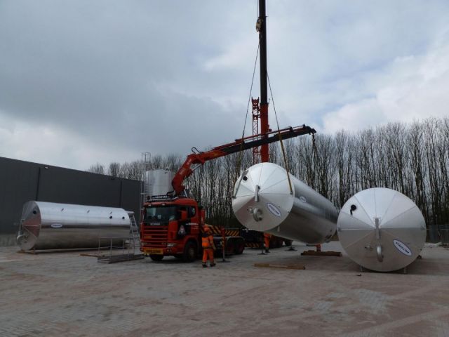 Project 4 x 50 m³ AISI 304