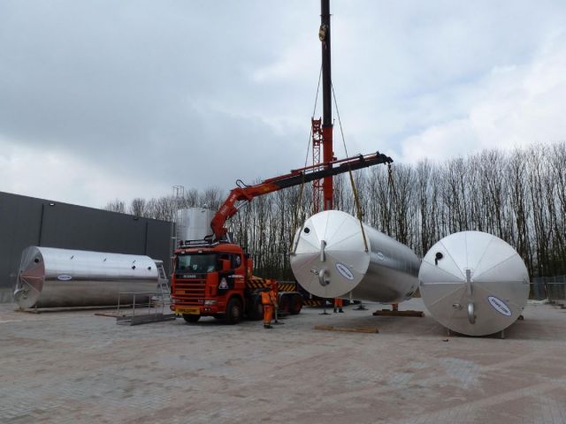 Project 4 x 50 m³ AISI 304