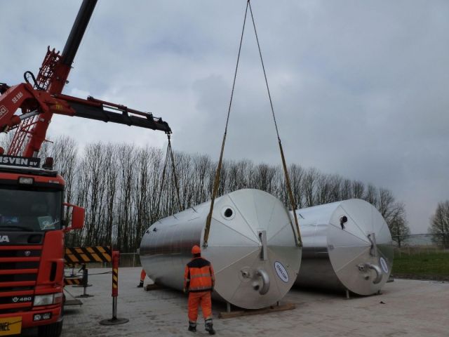 Project 4 x 50 m³ AISI 304