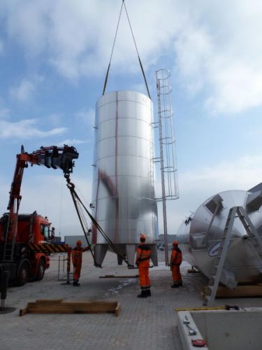 Project 4 x 50 m³ AISI 304