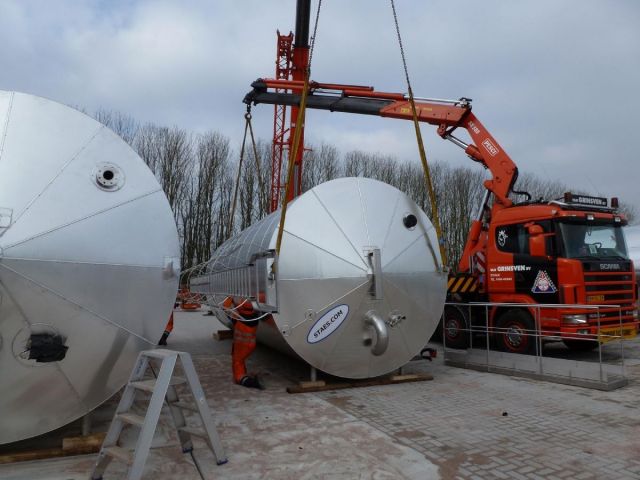 Project 4 x 50 m³ AISI 304