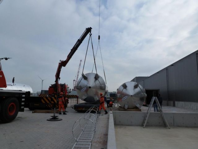 Project 4 x 50 m³ AISI 304