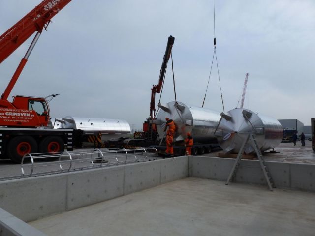 Project 4 x 50 m³ AISI 304