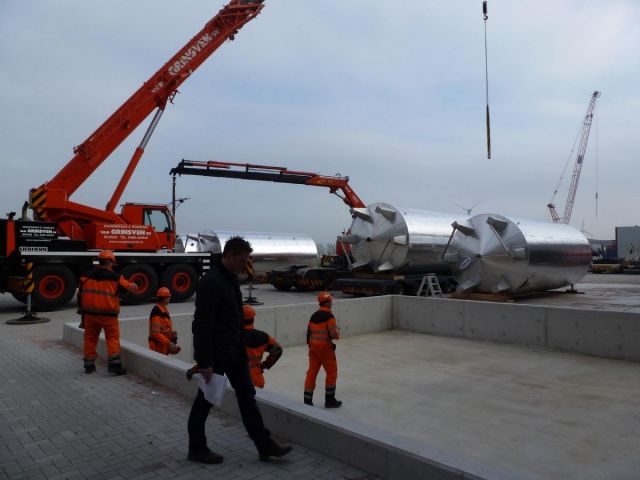 Project 4 x 50 m³ AISI 304