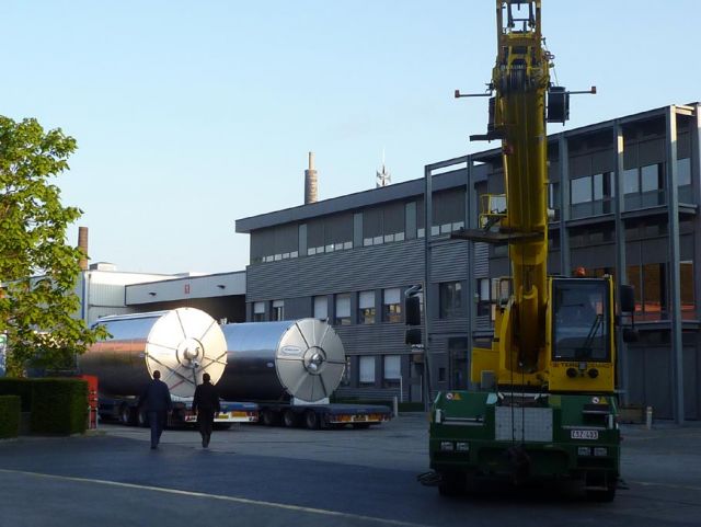 Project 1 x 10m³, 5 x 100m³, 4 x 100m³, 2 x 40m³, 1 x 35m³