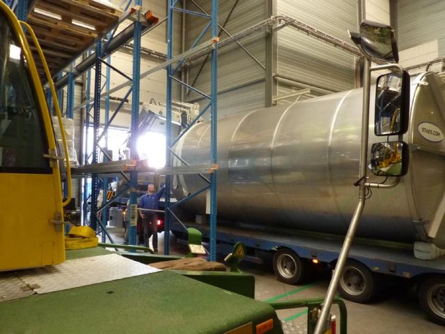 Project 1 x 10m³, 5 x 100m³, 4 x 100m³, 2 x 40m³, 1 x 35m³