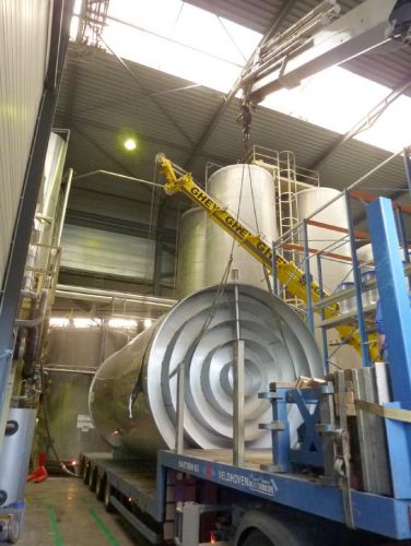 Project 1 x 10m³, 5 x 100m³, 4 x 100m³, 2 x 40m³, 1 x 35m³