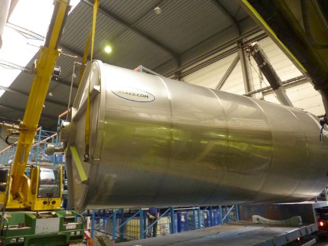 Project 1 x 10m³, 5 x 100m³, 4 x 100m³, 2 x 40m³, 1 x 35m³