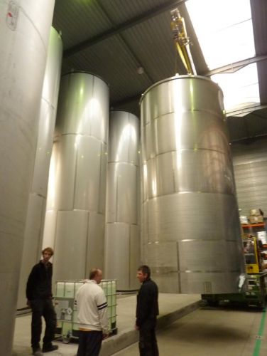 Project 1 x 10m³, 5 x 100m³, 4 x 100m³, 2 x 40m³, 1 x 35m³